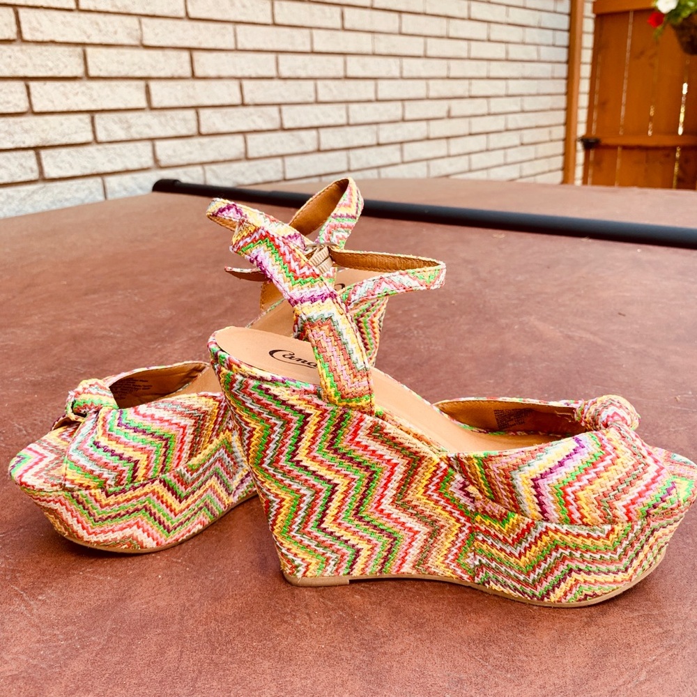 Super cute wedge sandals❣️